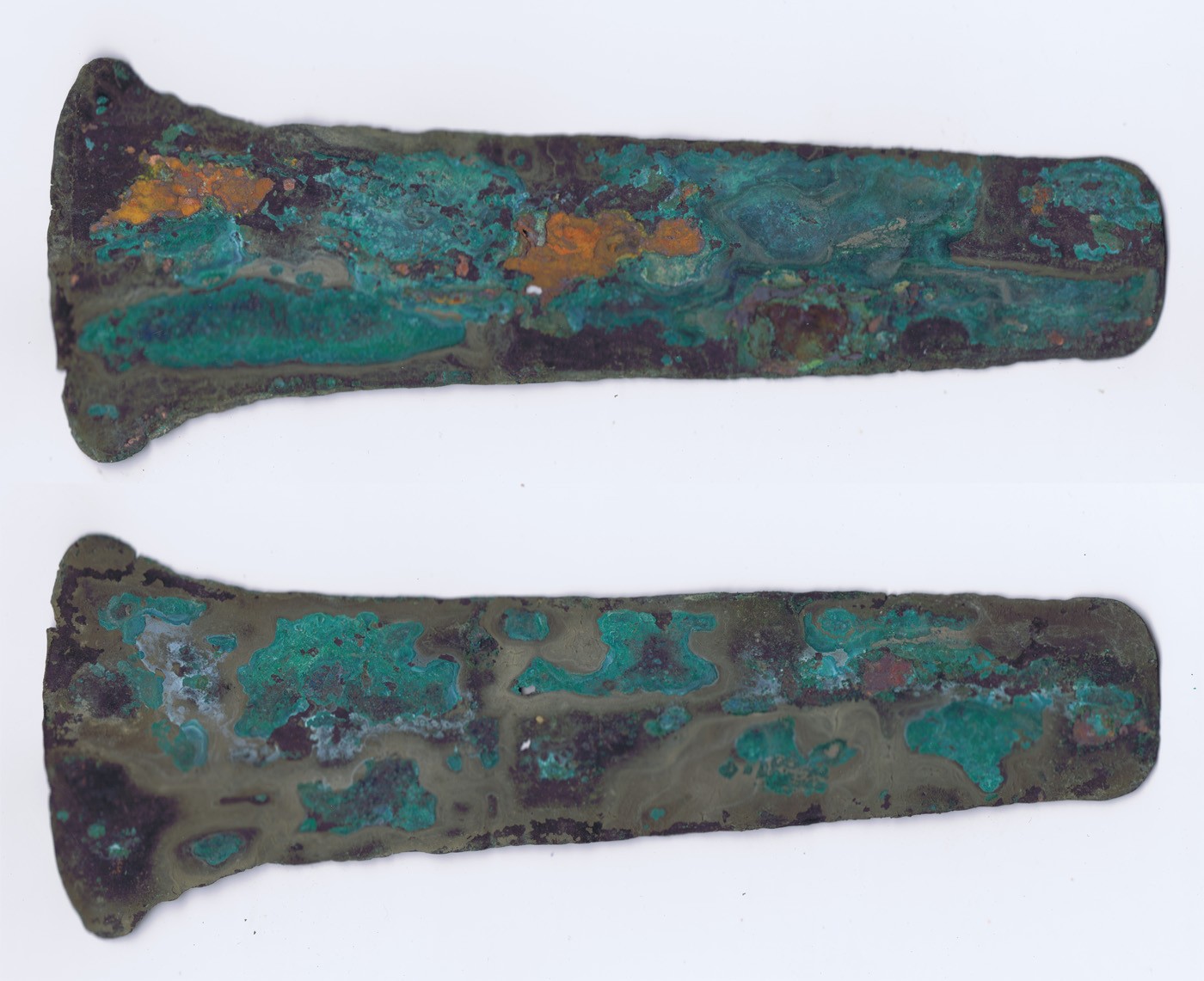 MEXICO THIN COPPER HOE MONEY