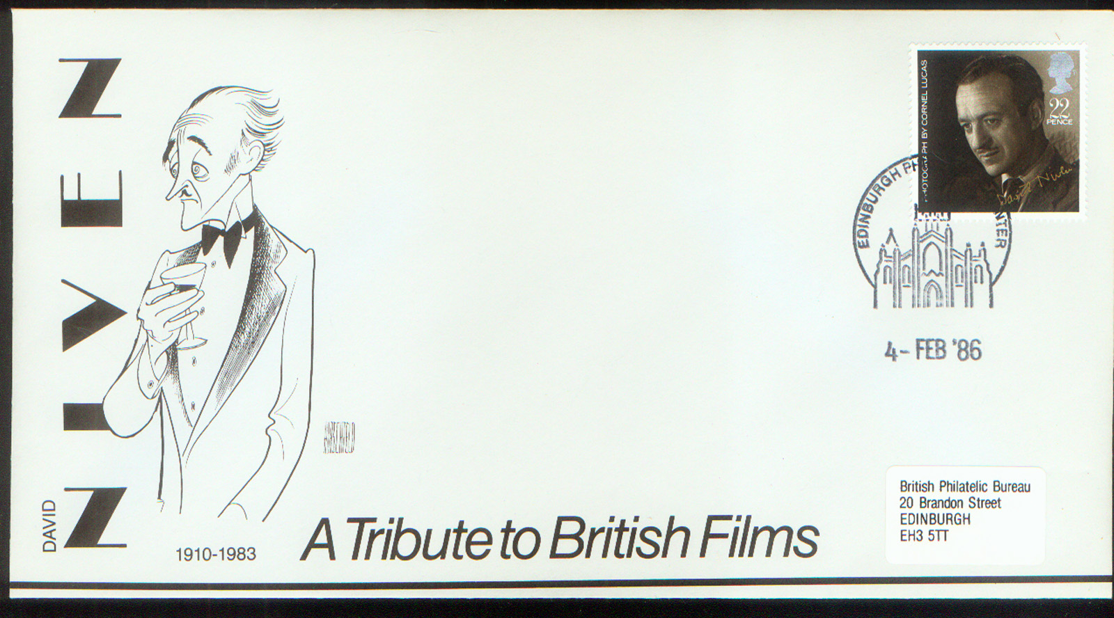 DAVID NIVEN (1910-1983) WWII British Lieutenant and actor