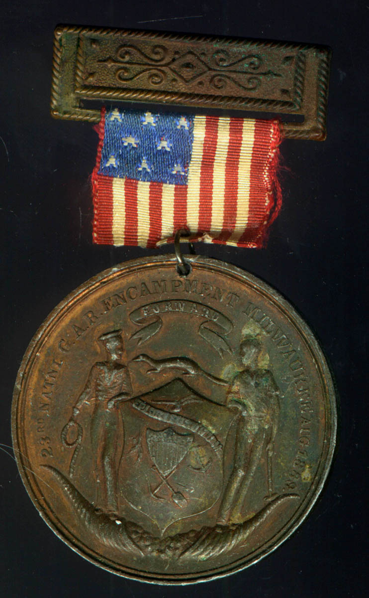 MILWAUKEE 1889 GRAND ARMY of the REPUBLIC 23rd NATIONAL ENCAMPMENT