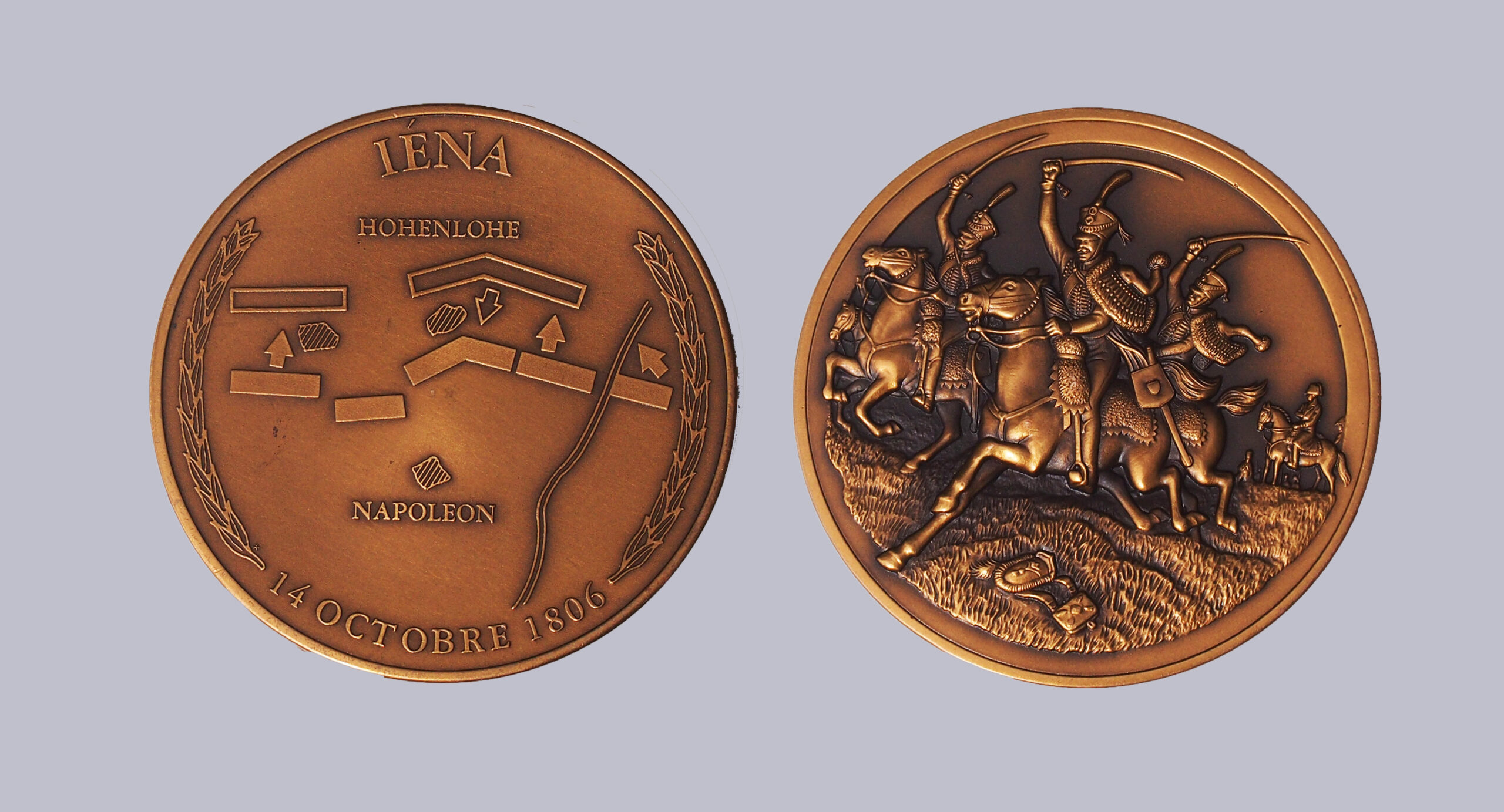 NAPOLEON MEDAL - BATTLE of IENA
