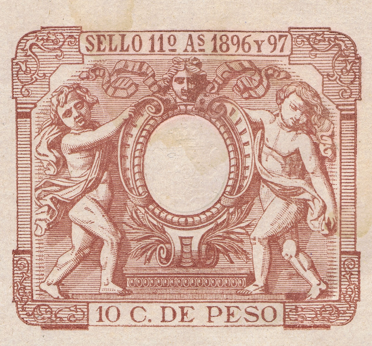 INDEPENDENCE from SPAIN - AMERICAN WAR ERA REVENUE DOCUMENT 1896 & 1897