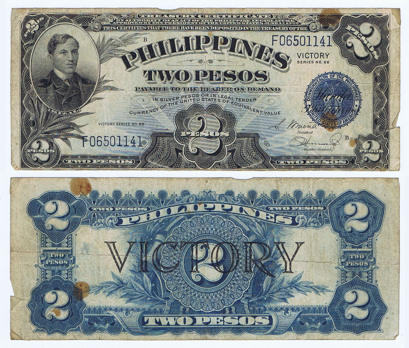 WORLD WAR II VICTORY CELEBRATION NOTES for MacArthur's RETURN to the PHILLIPINES