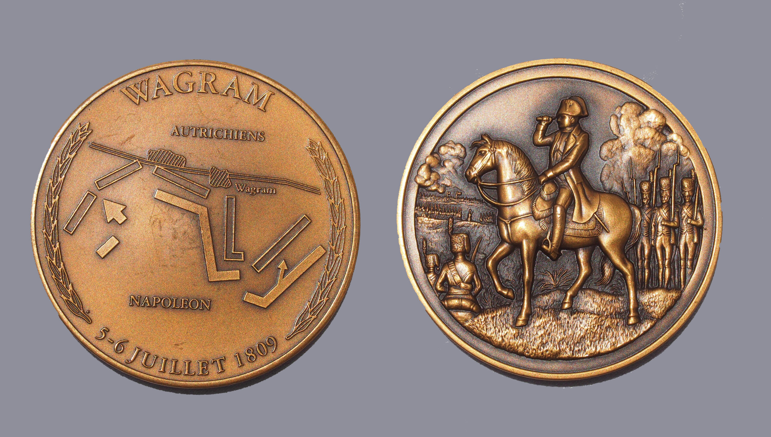 NAPOLEON MEDAL - BATTLE of WAGRAM